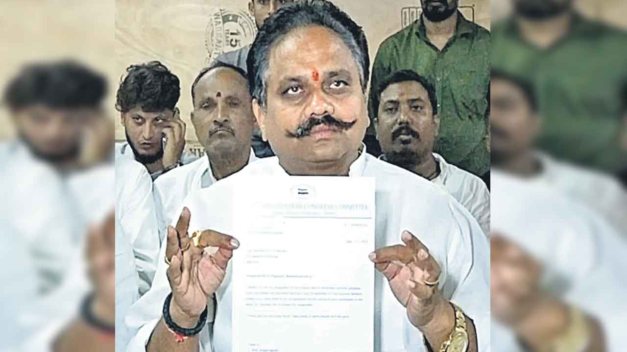 కాంగ్రెస్‌కు గాలి అనిల్‌కుమార్‌ రాజీనామా