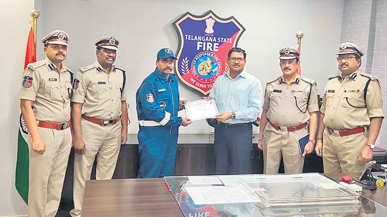 శభాష్‌ ఫైర్‌ స్టాఫ్‌!