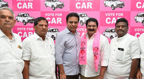 బీఆర్‌ఎస్‌లోకి అలుగుబెల్లి అమరేందర్‌రెడ్డి