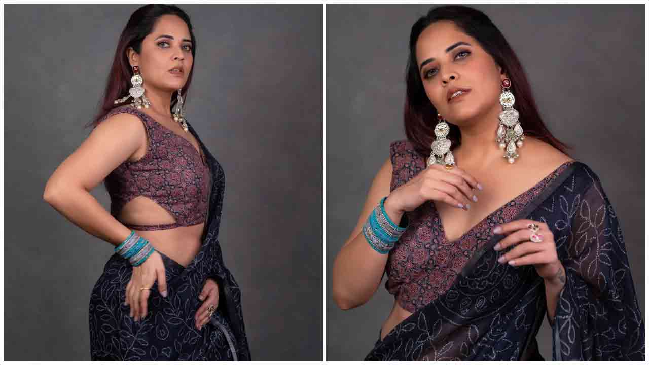 Anasuya Bharadwaj | డేవిల్ క్యాట్‌లా అనసూయ భరద్వాజ్ ఫోజులు..