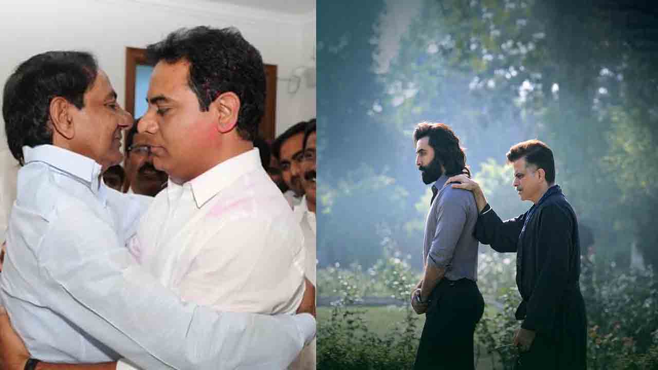 KCR, KTR | కేసీఆర్, కేటీఆర్ అనుబంధంపై ట్రెండ్ అవుతున్న ‘యానిమ‌ల్’ సాంగ్.. వీడియో వైర‌ల్