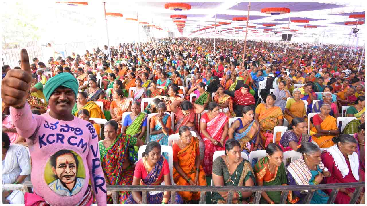 బాల్కొండ గులాబీ మయం.. భారీగా తరలివచ్చిన ప్రజానీకం.. గ్యాలరీ