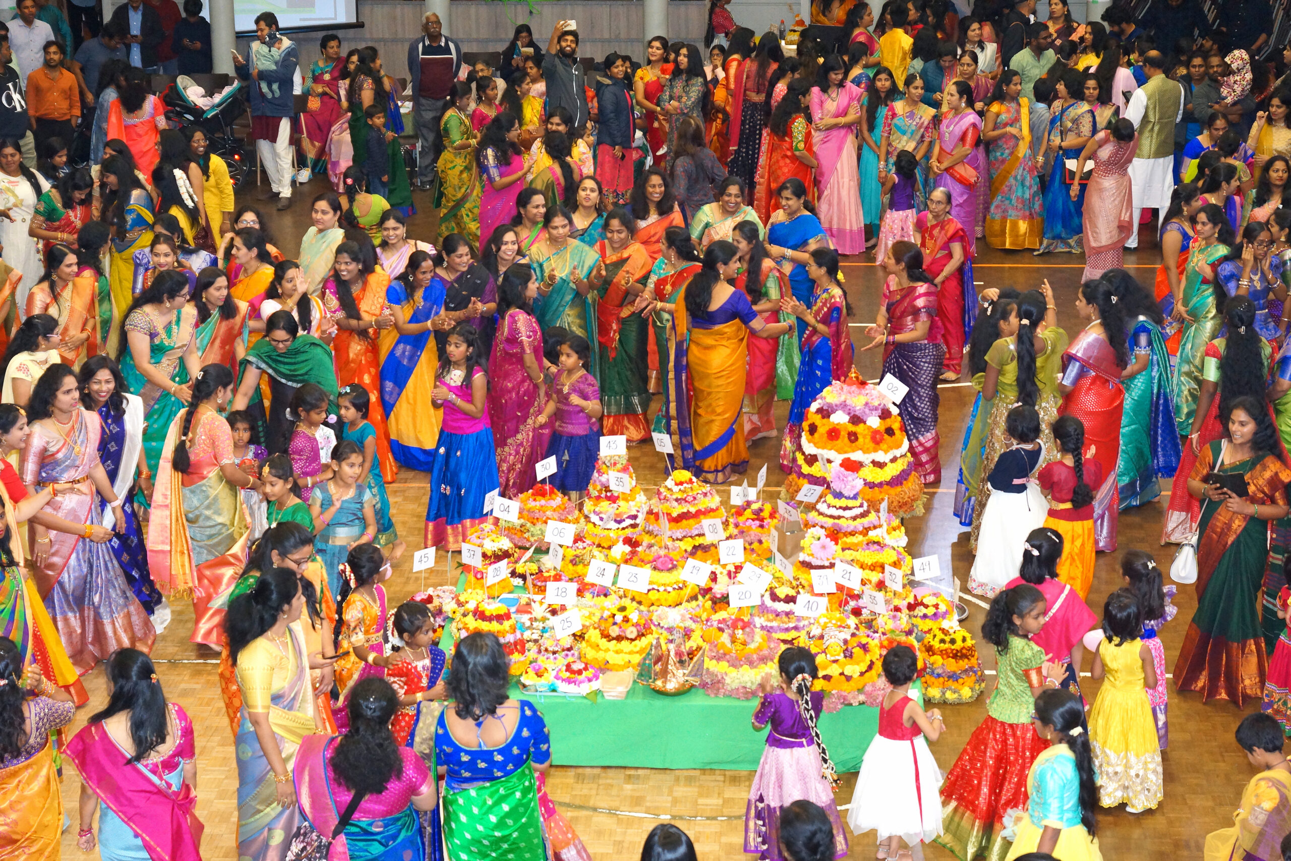 Nri కెనడా టొరంటోలో ఘనంగా సద్దుల బతుకమ్మ దసరా సంబురాలు Namasthe Telangana