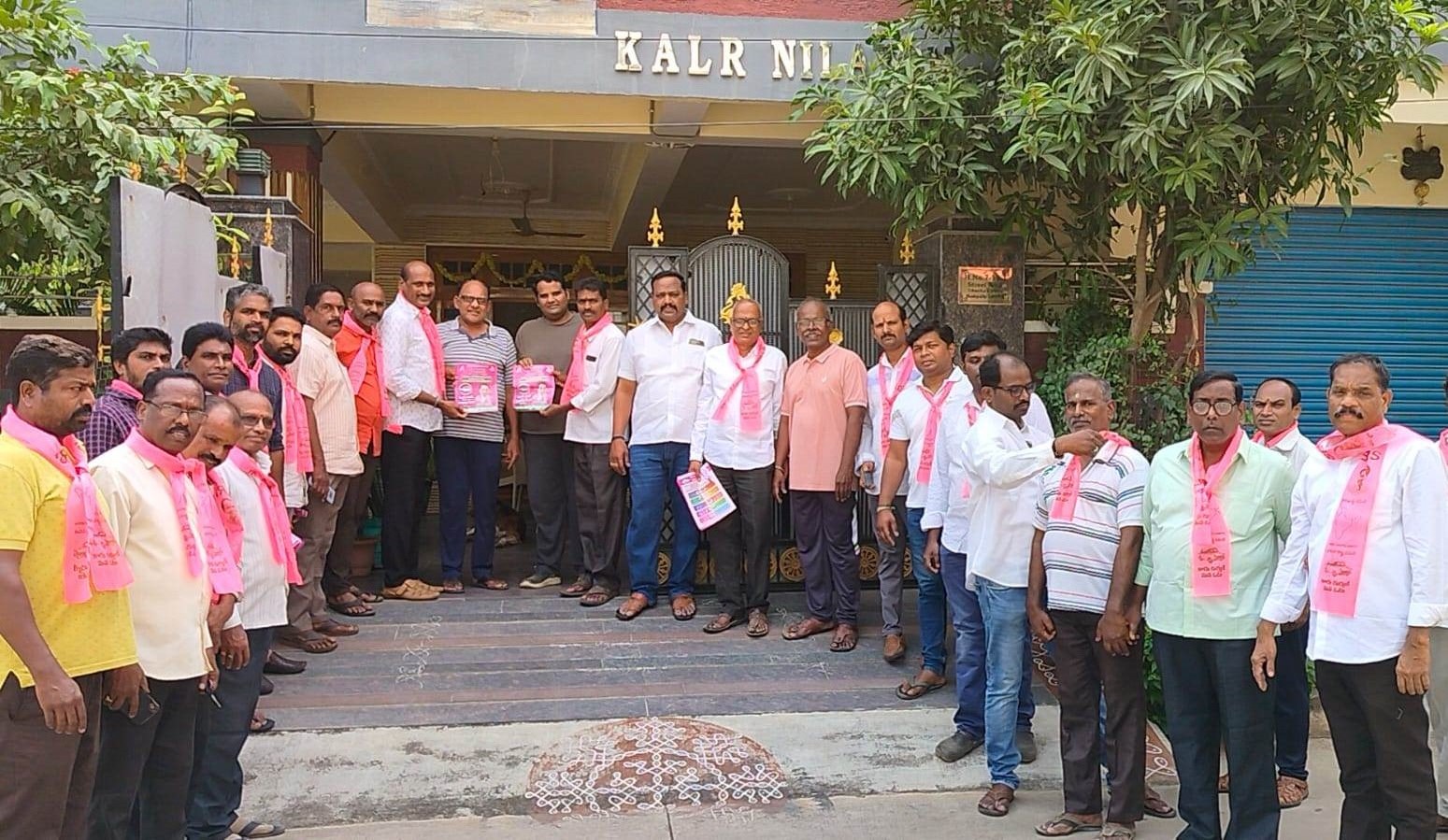 Brs Candidates Campaigning At Telangana