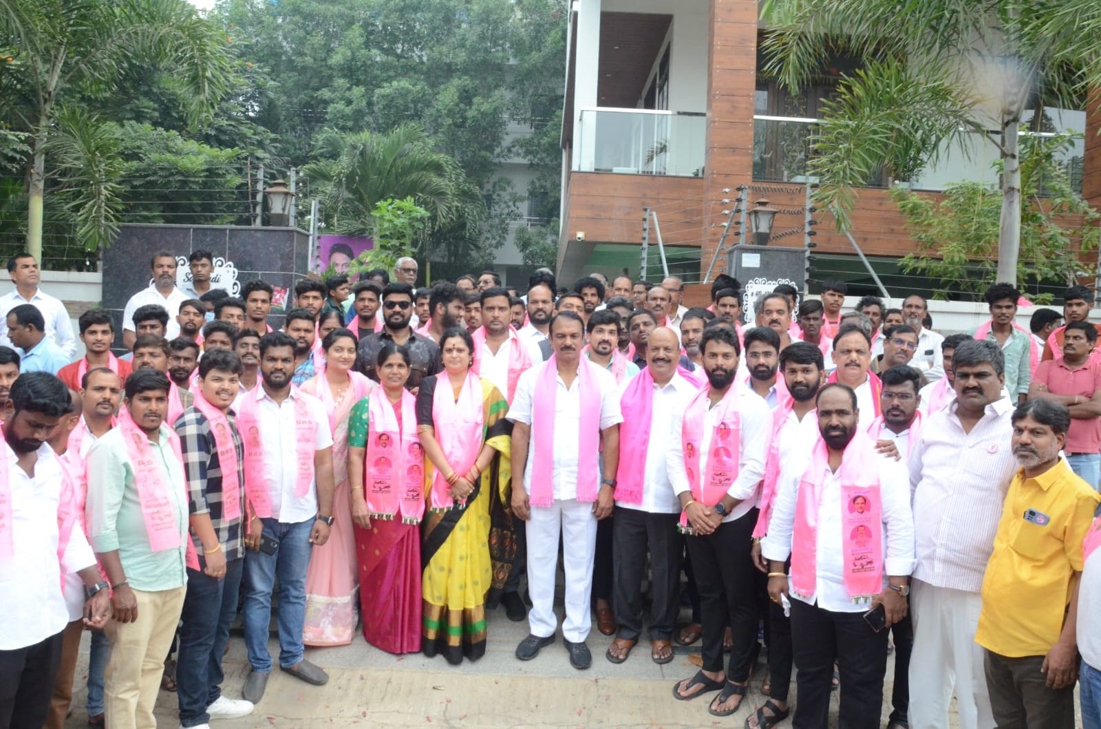 Brs Candidates Campaigning At Telangana