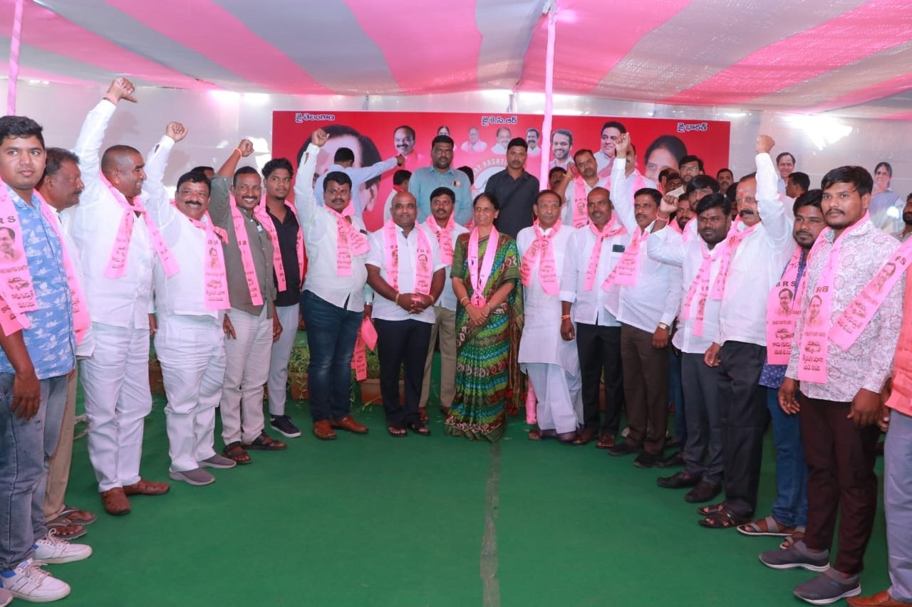 Brs Candidates Campaigning At Telangana