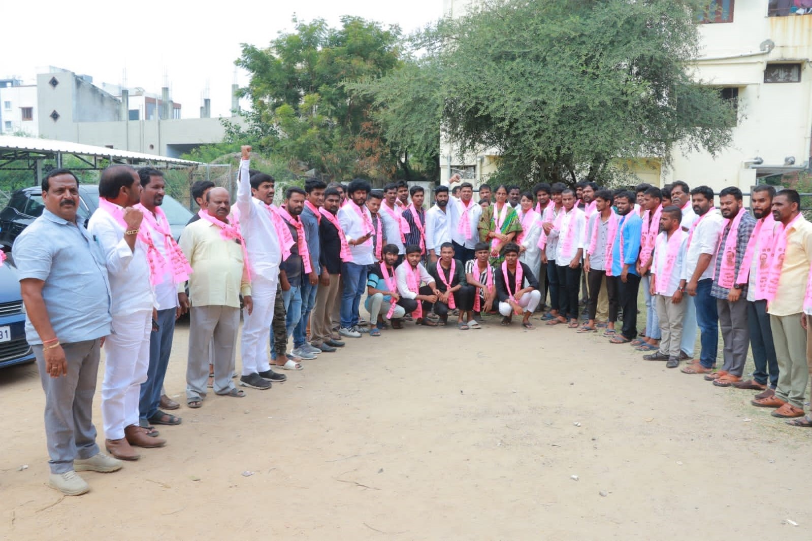 Brs Candidates Campaigning At Telangana