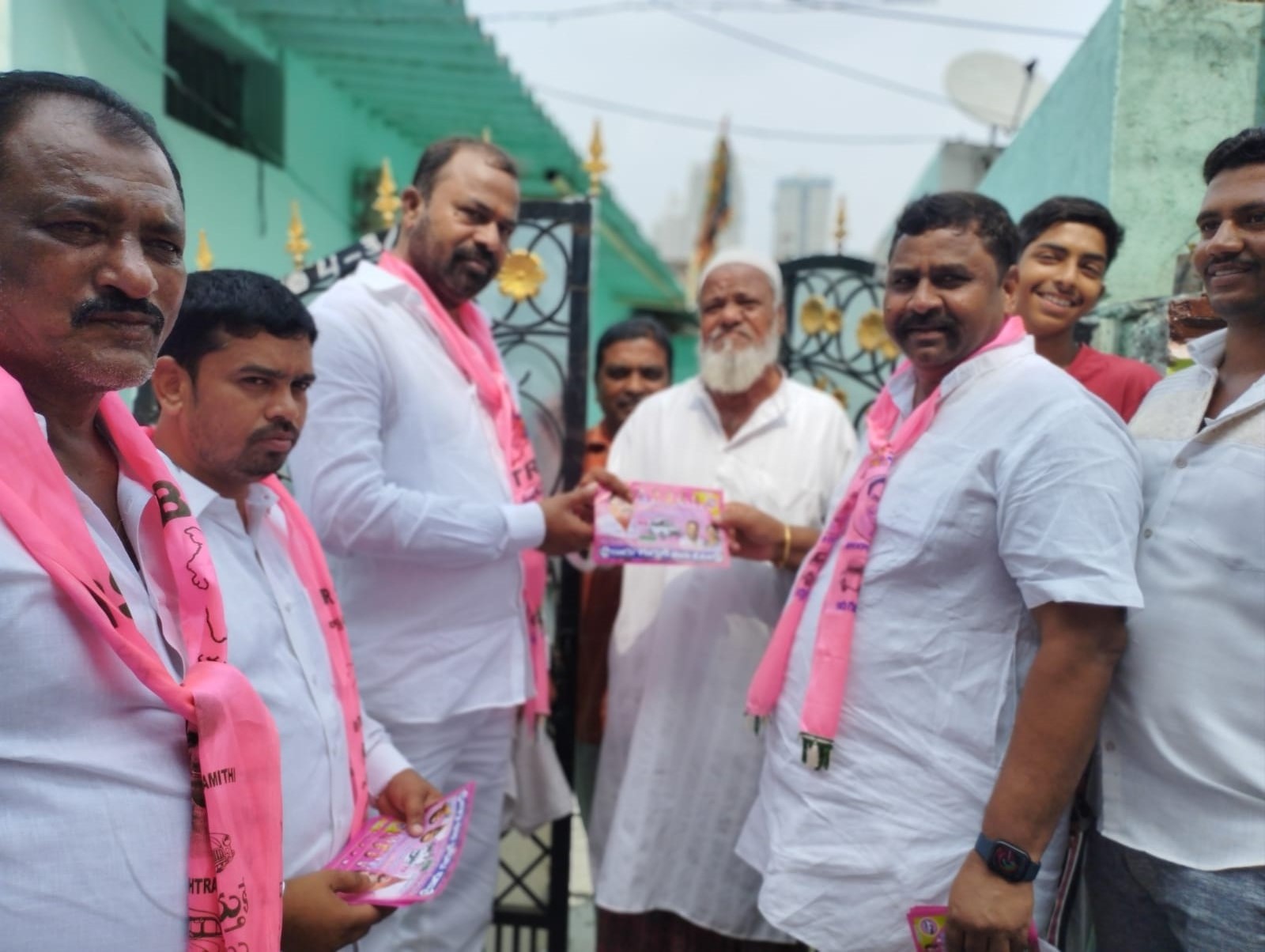 Brs Candidates Campaigning At Telangana
