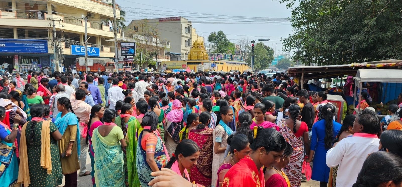 Brs Candidates Campaigning At Telangana