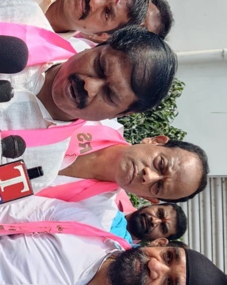 Brs Candidates Campaigning At Telangana