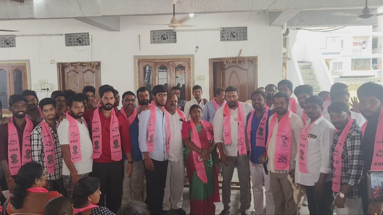 Brs Candidates Campaigning At Telangana