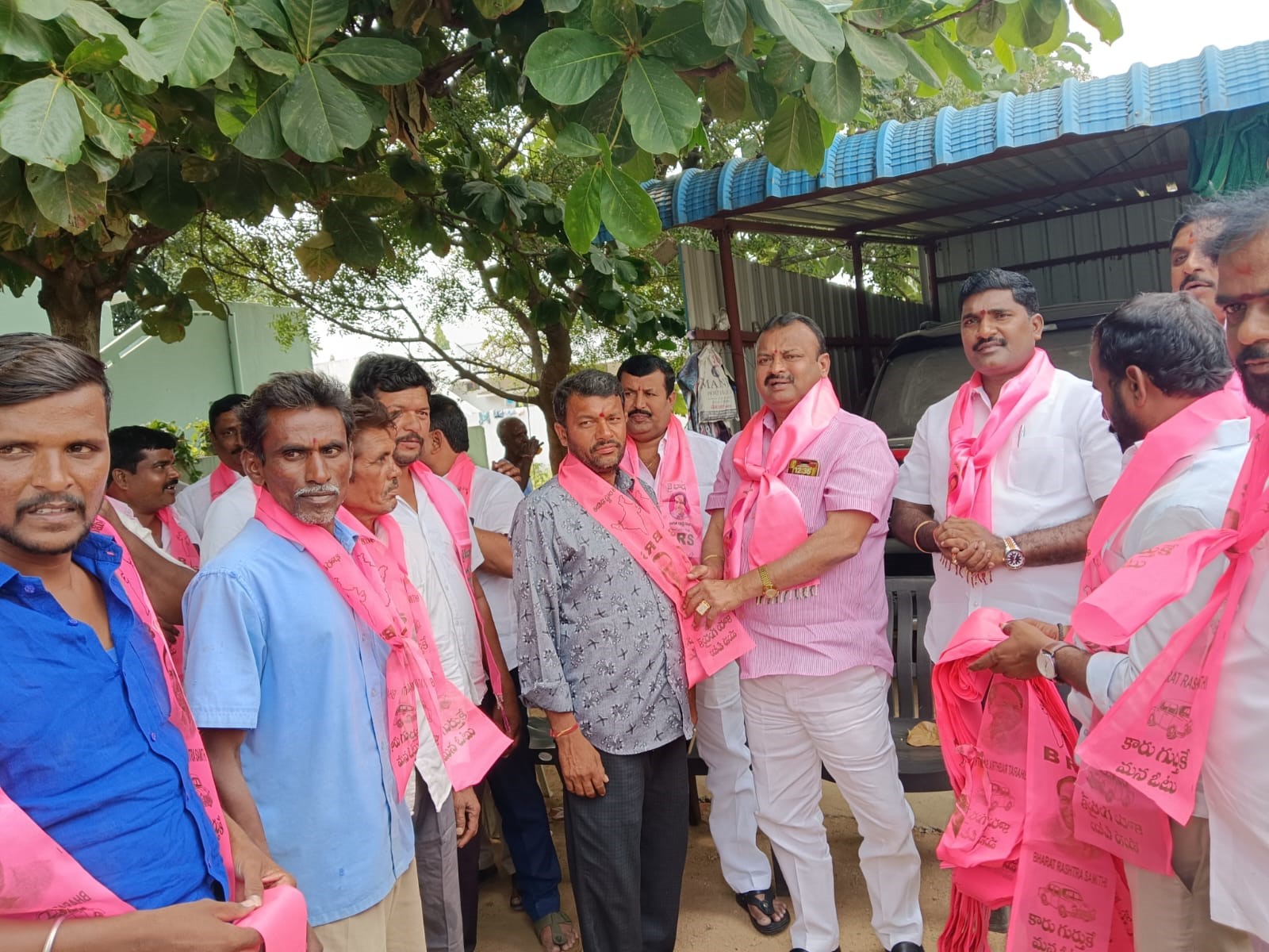 Brs Candidates Campaigning At Telangana