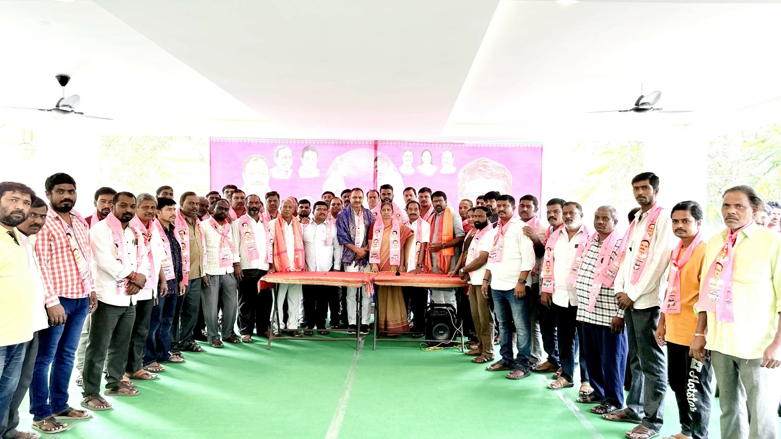 Brs Candidates Campaigning At Telangana