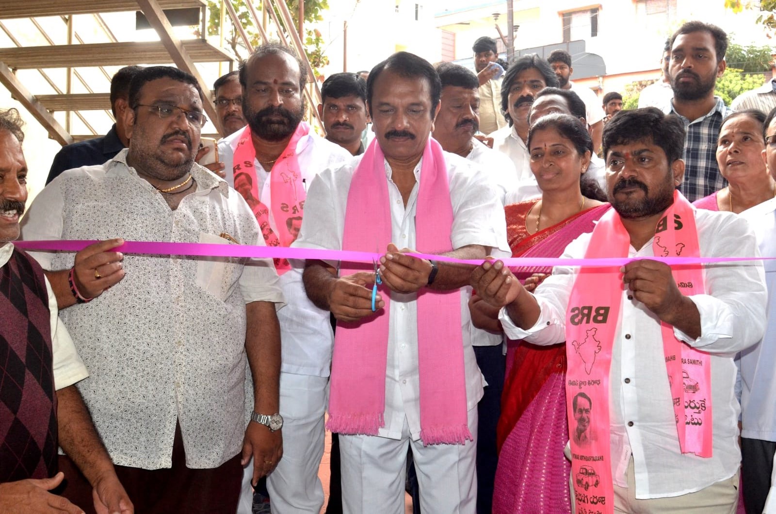 Brs Candidates Campaigning At Telangana