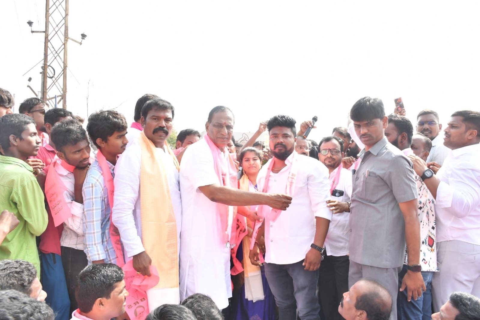 Brs Candidates Campaigning At Telangana