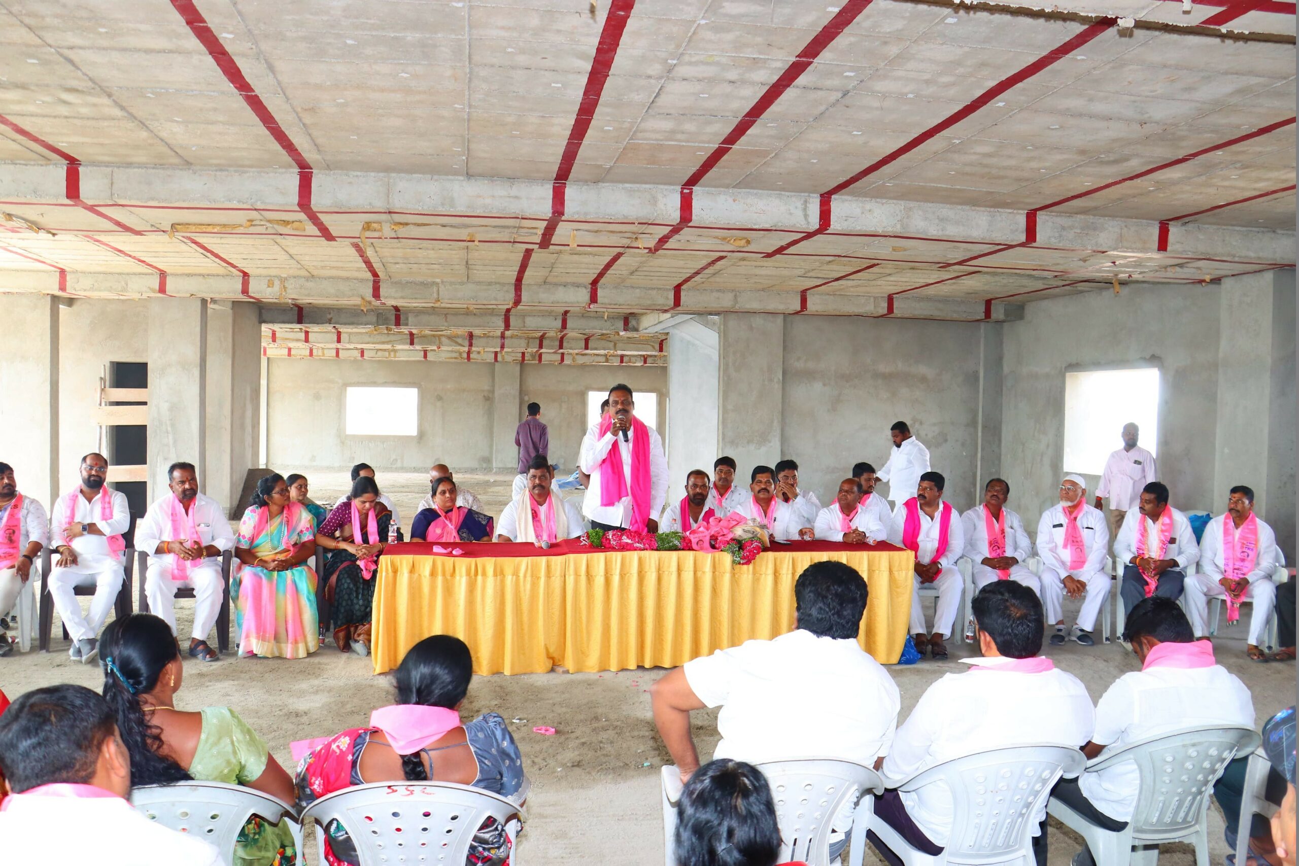 Brs Candidates Campaigning At Telangana