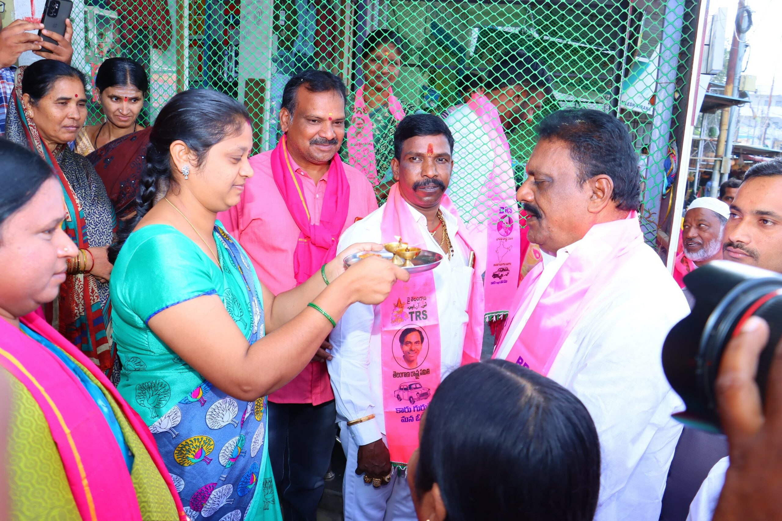 Brs Candidates Campaigning At Telangana