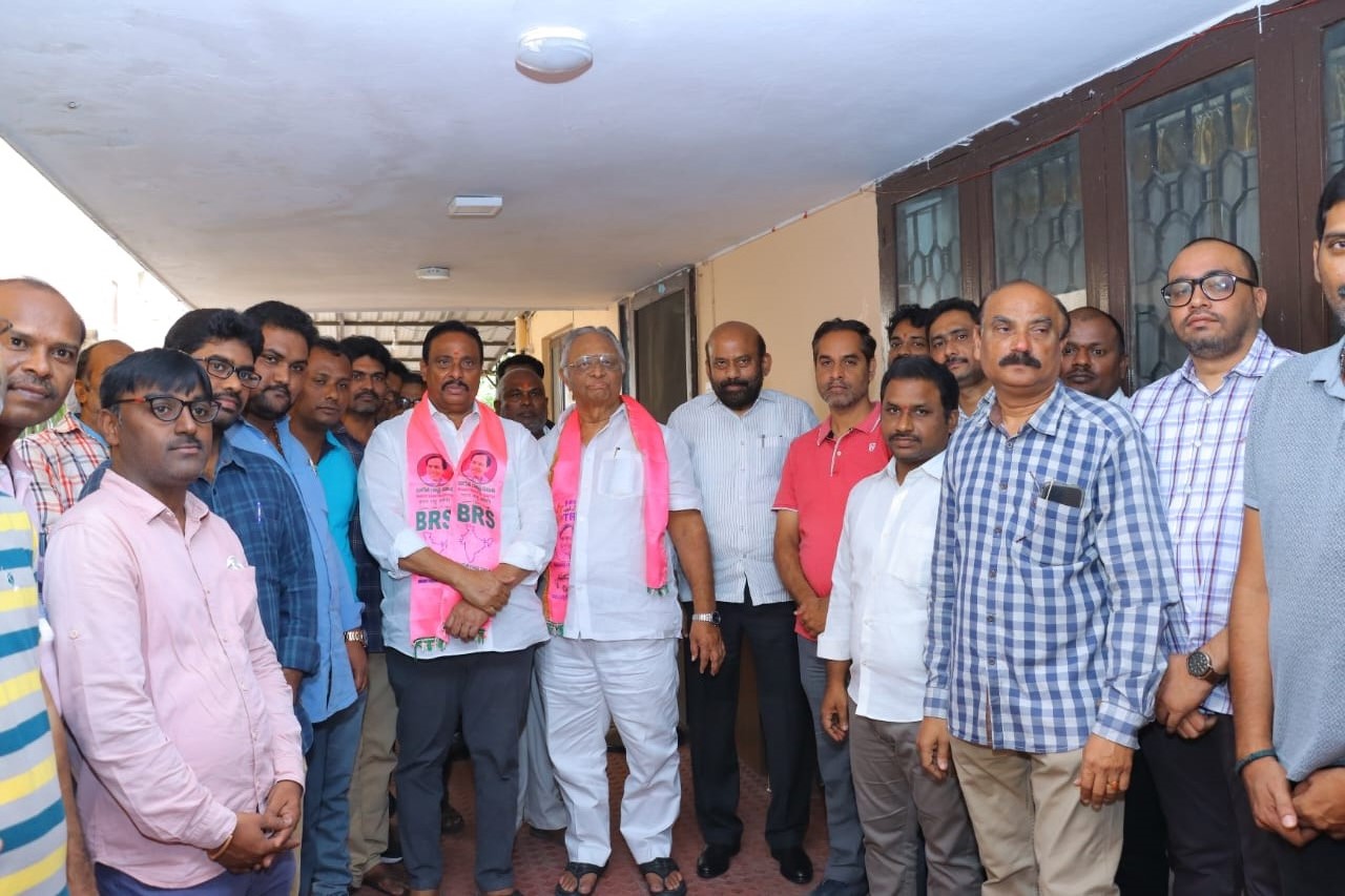 Brs Candidates Campaigning At Telangana