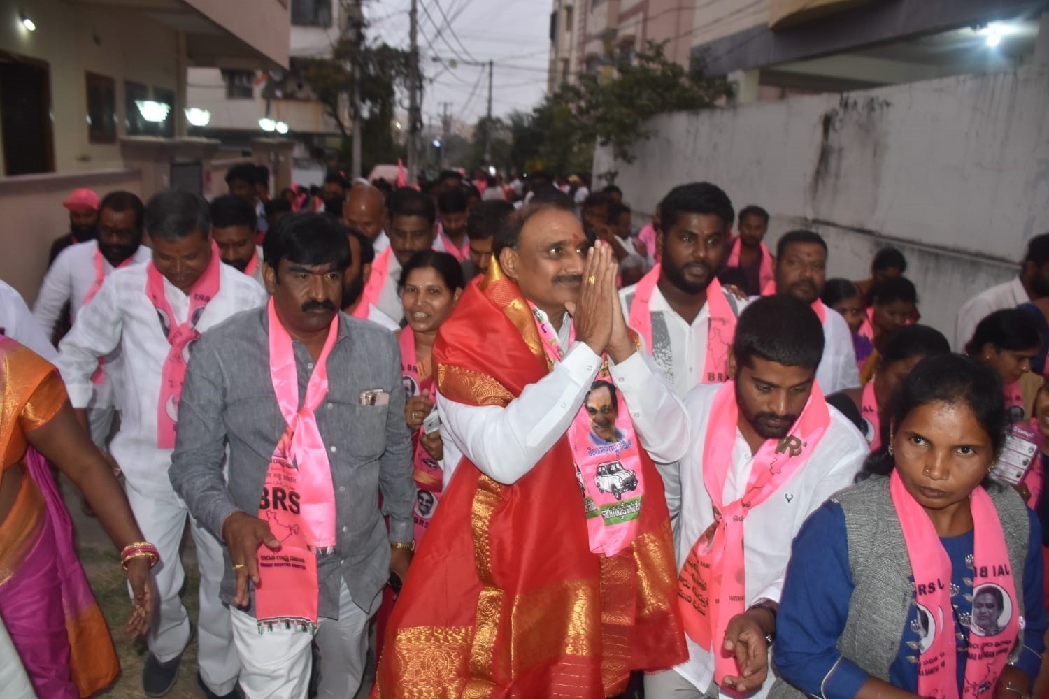 Brs Candidates Campaigning At Telangana