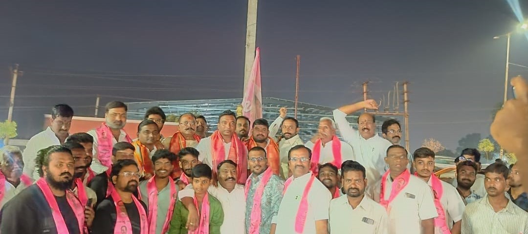 Brs Candidates Campaigning At Telangana