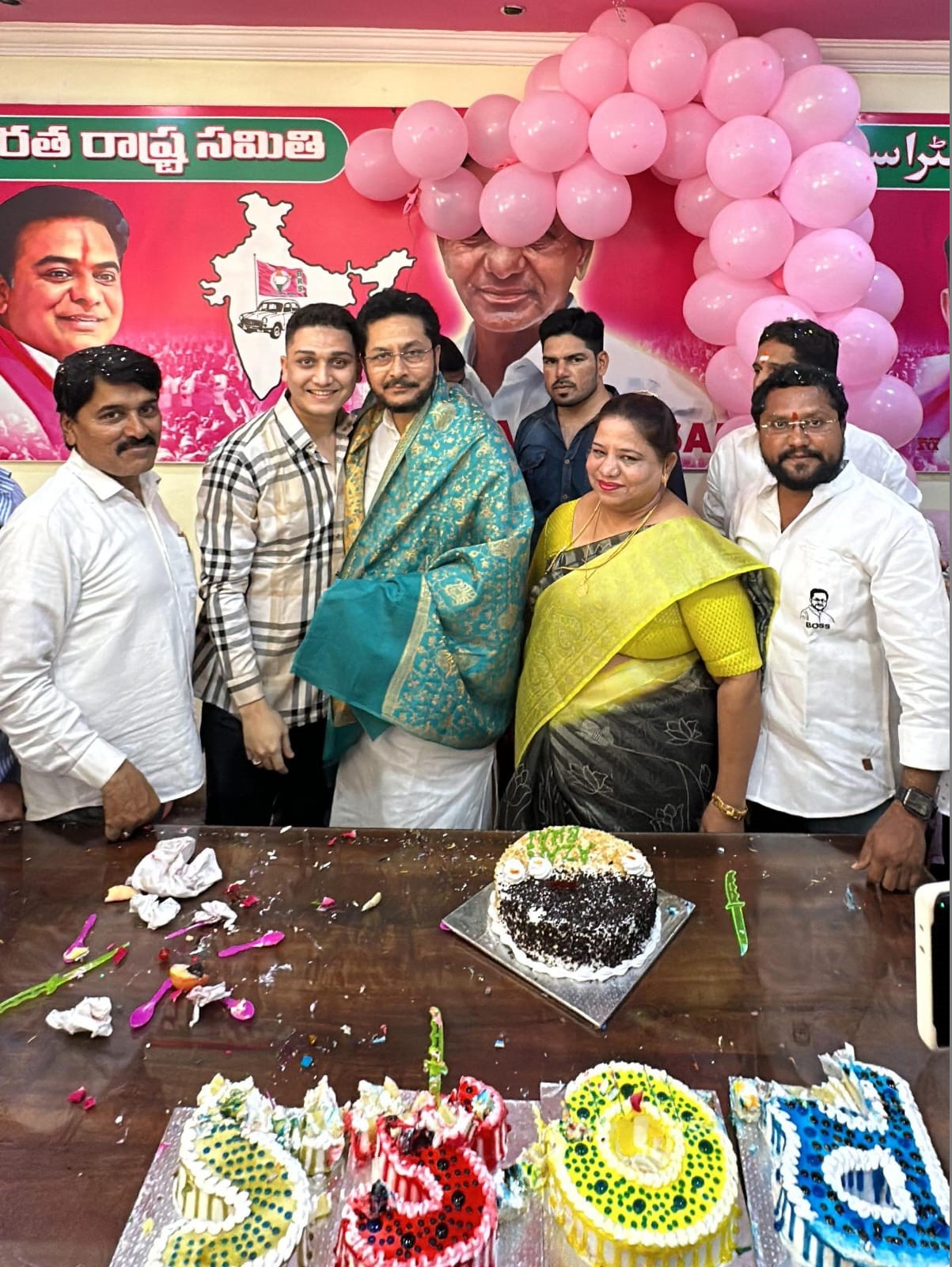 Brs Candidates Campaigning At Telangana