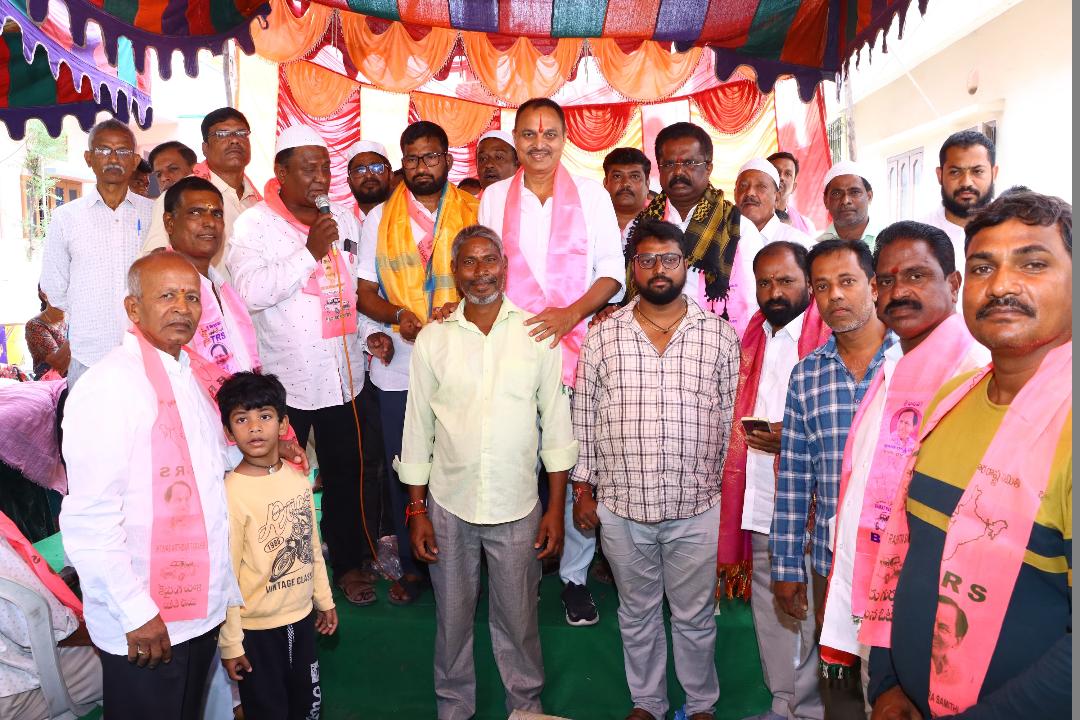 Brs Candidates Campaigning At Telangana