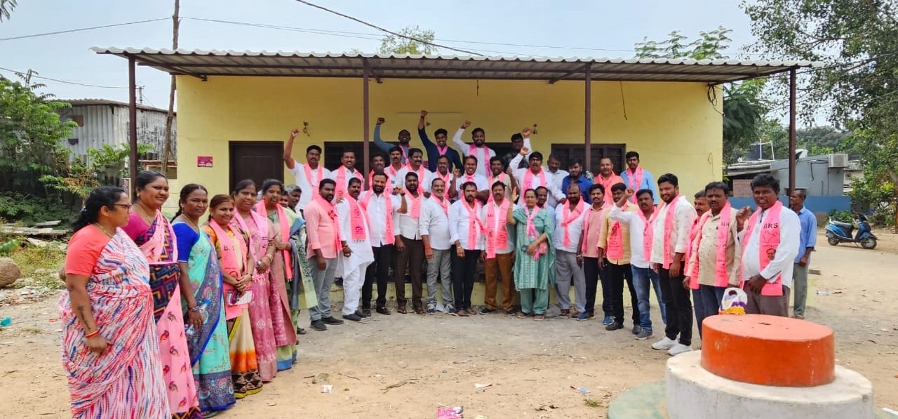 Brs Candidates Campaigning At Telangana