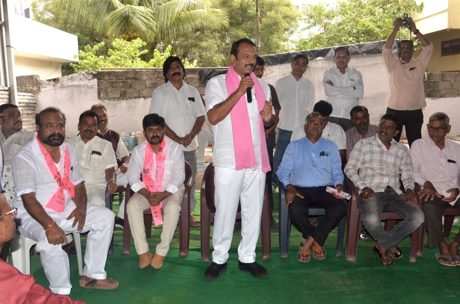 Brs Candidates Campaigning At Telangana