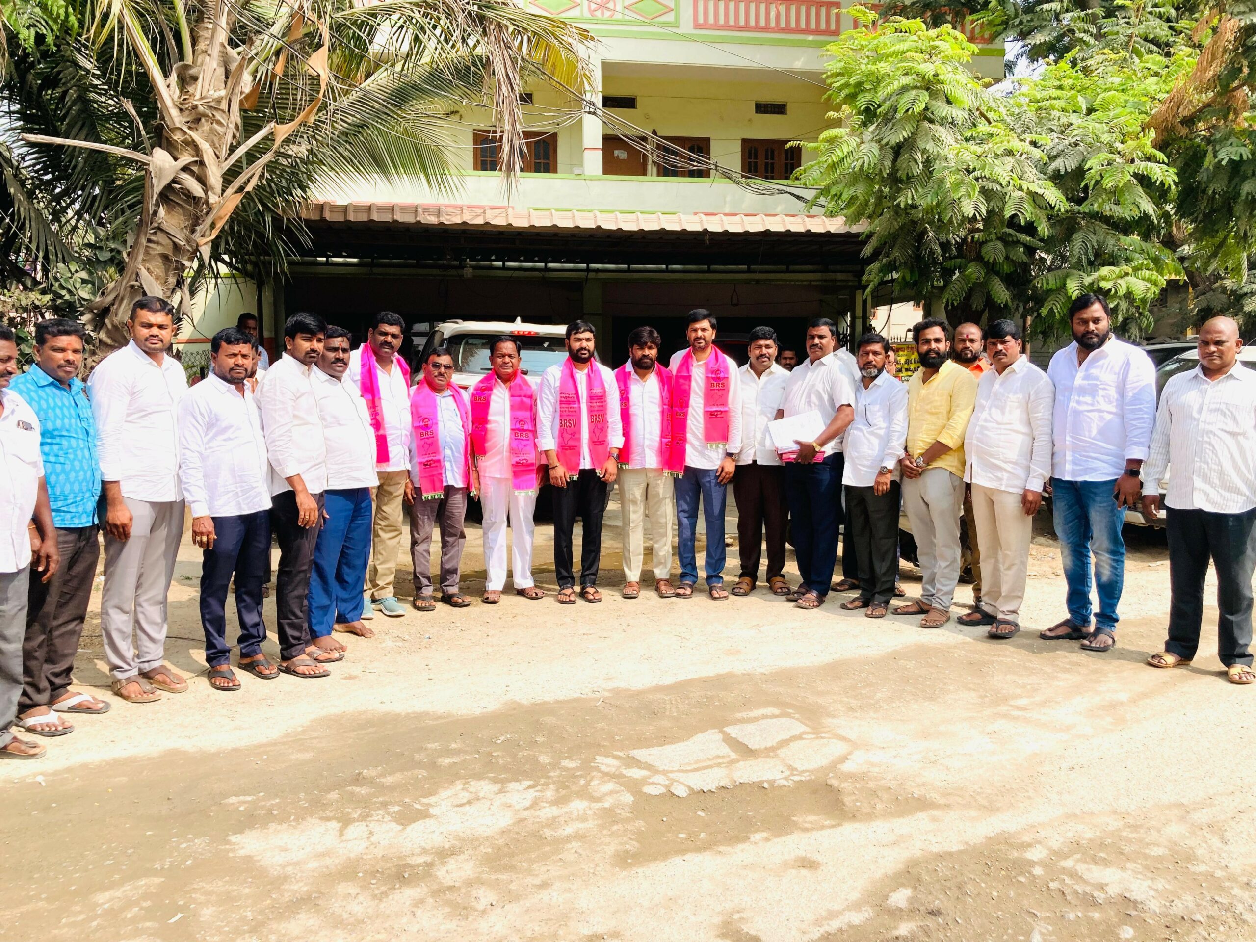 Brs Candidates Campaigning At Telangana