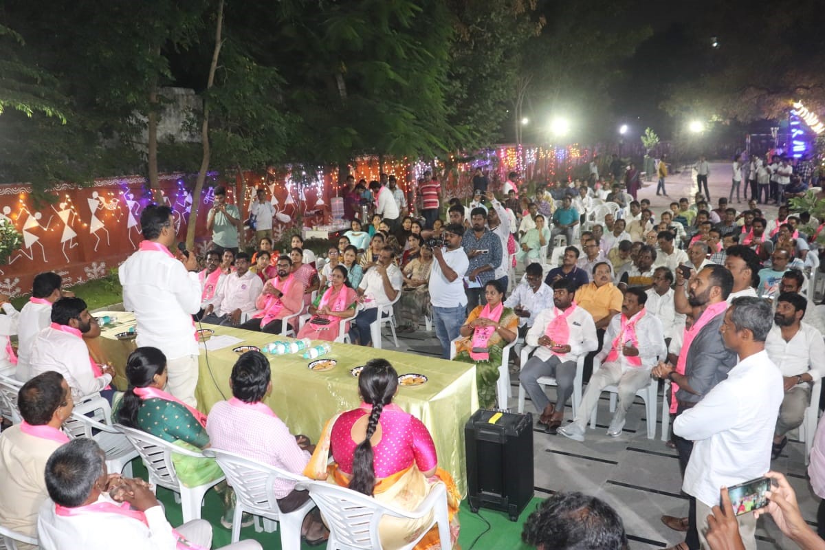 Brs Candidates Campaigning At Telangana