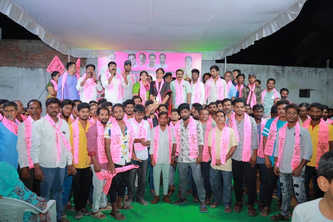 Brs Candidates Campaigning At Telangana