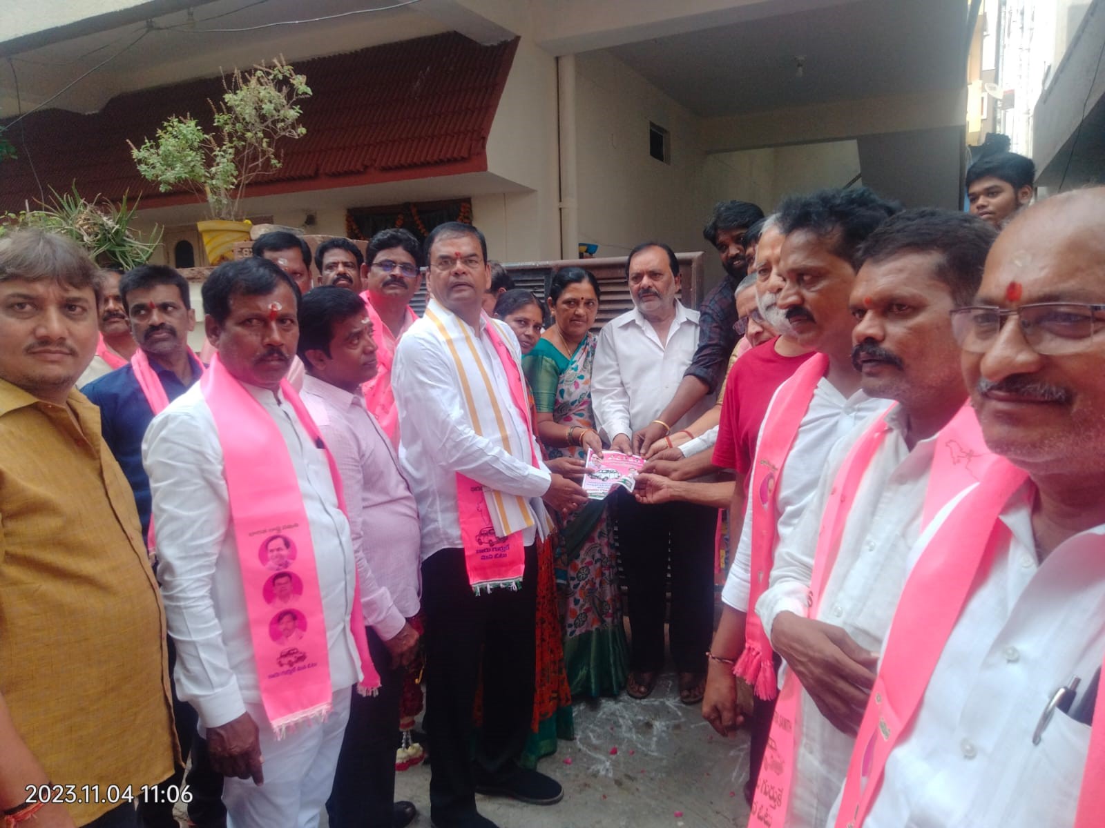Brs Candidates Campaigning At Telangana