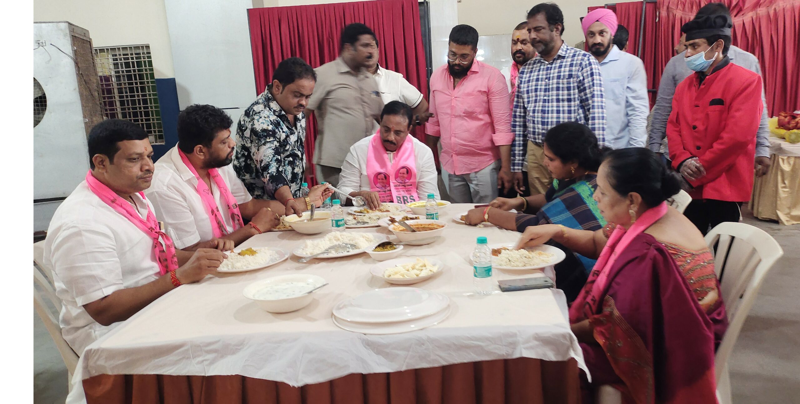 Brs Candidates Campaigning At Telangana