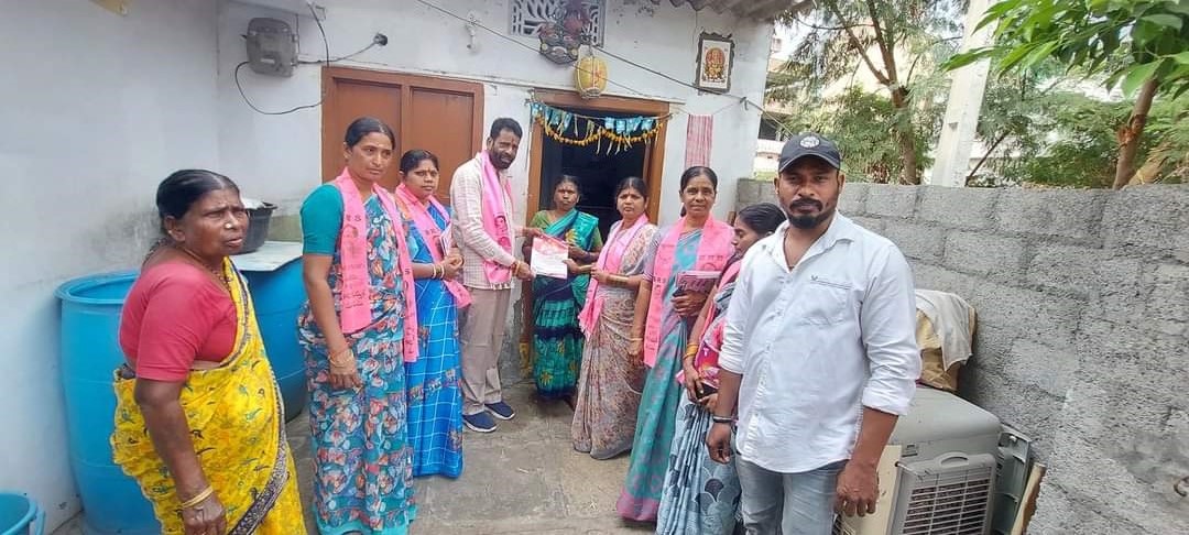 Brs Candidates Campaigning At Telangana