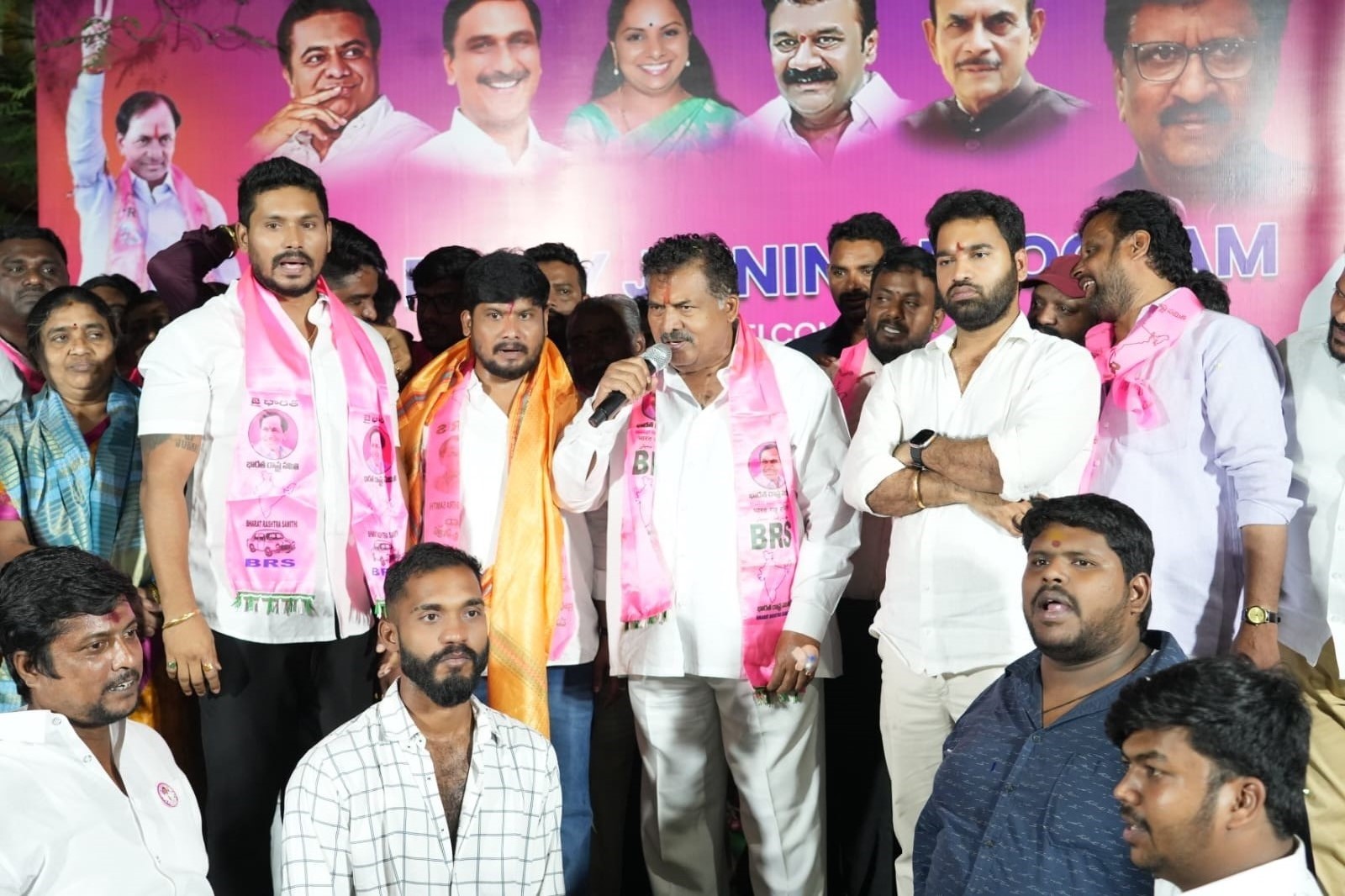 Brs Candidates Campaigning At Telangana