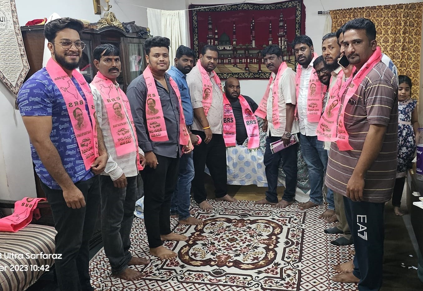 Brs Candidates Campaigning At Telangana