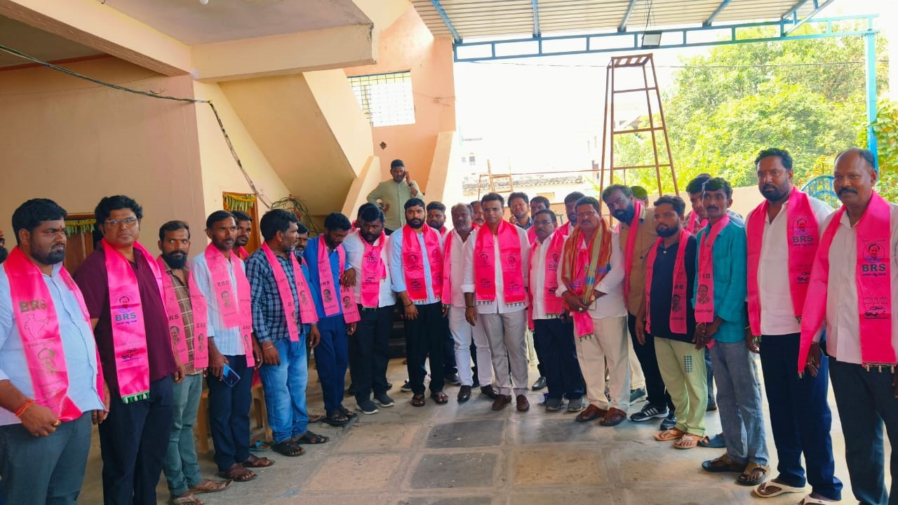 Brs Candidates Campaigning At Telangana
