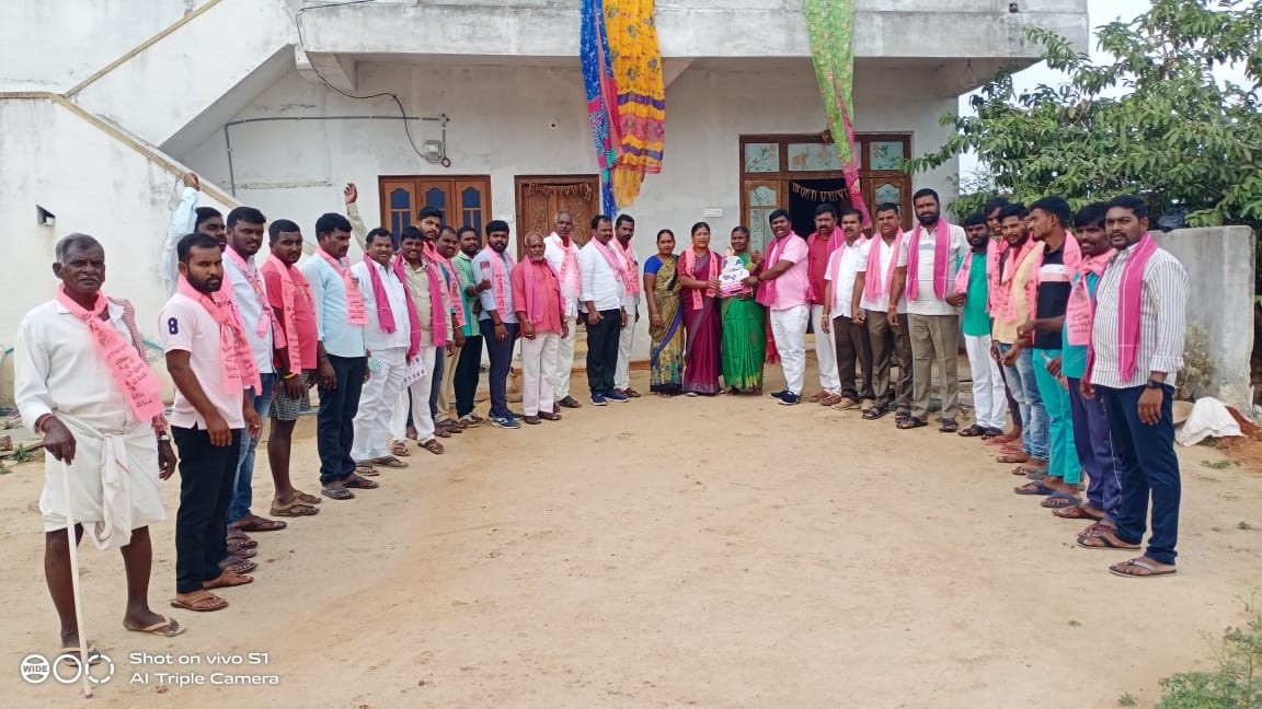 Brs Candidates Campaigning At Telangana