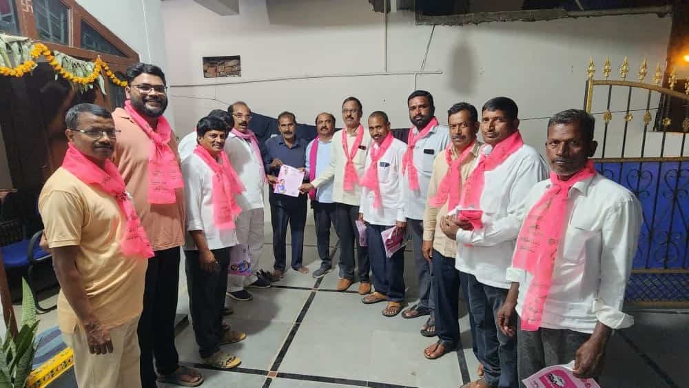 Brs Candidates Campaigning At Telangana