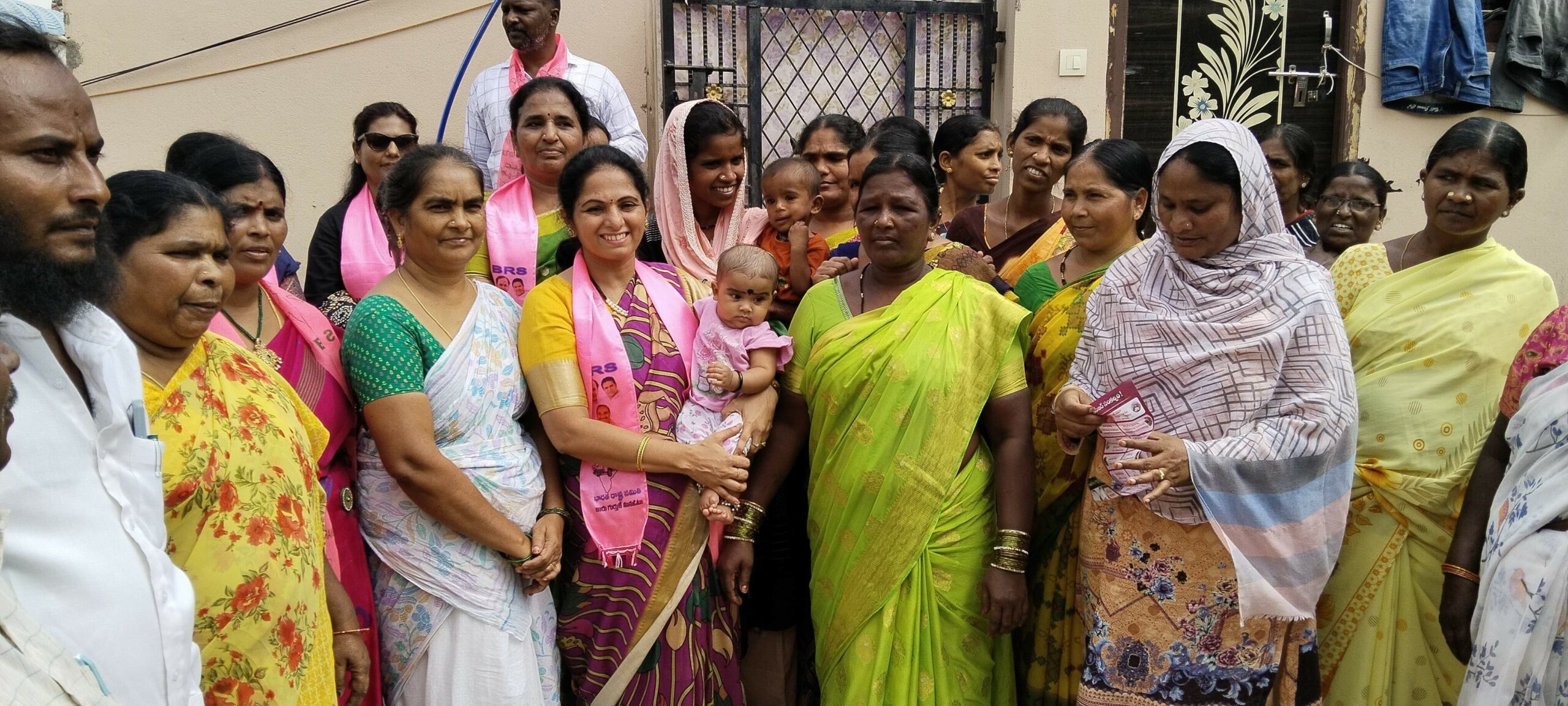 Brs Candidates Campaigning At Telangana