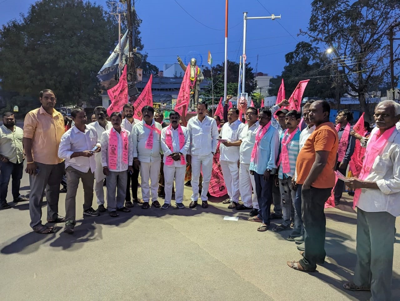 Brs Candidates Campaigning At Telangana
