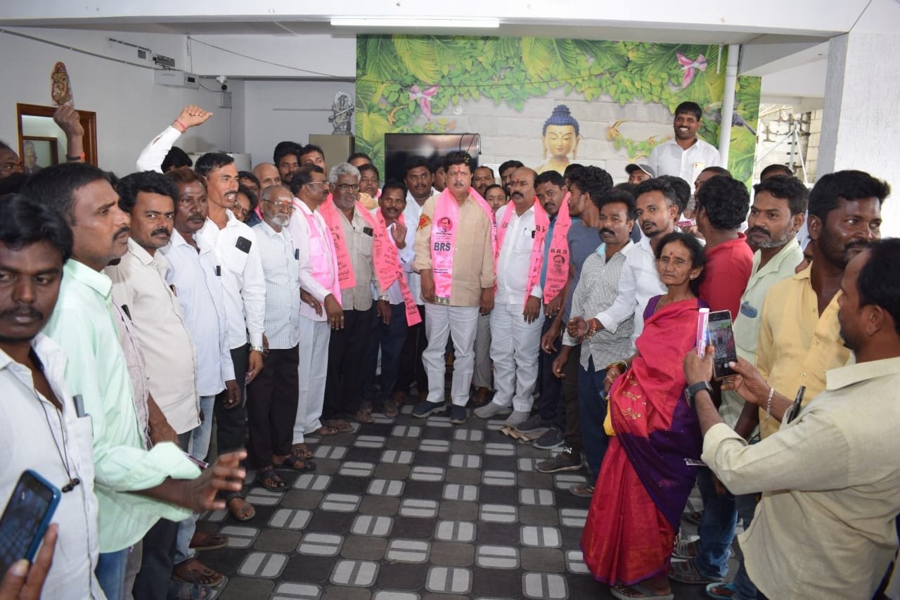 Brs Candidates Campaigning At Telangana
