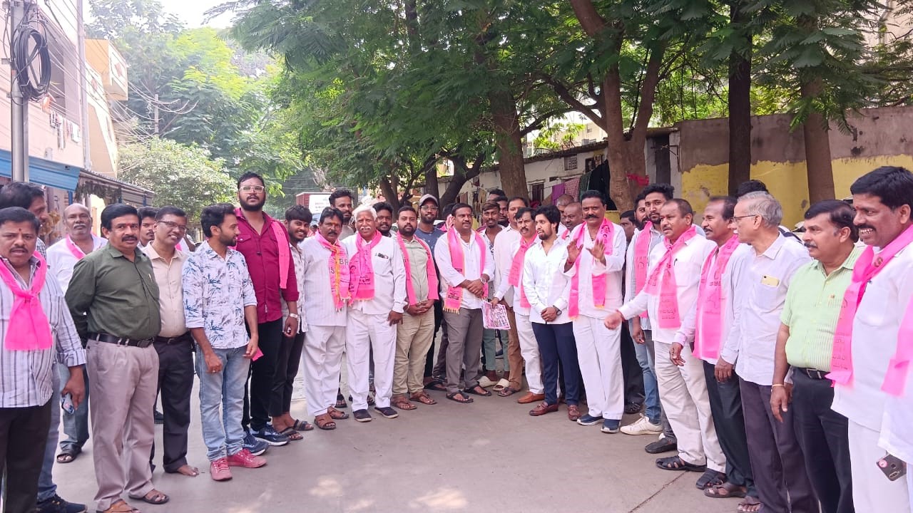 Brs Candidates Campaigning At Telangana