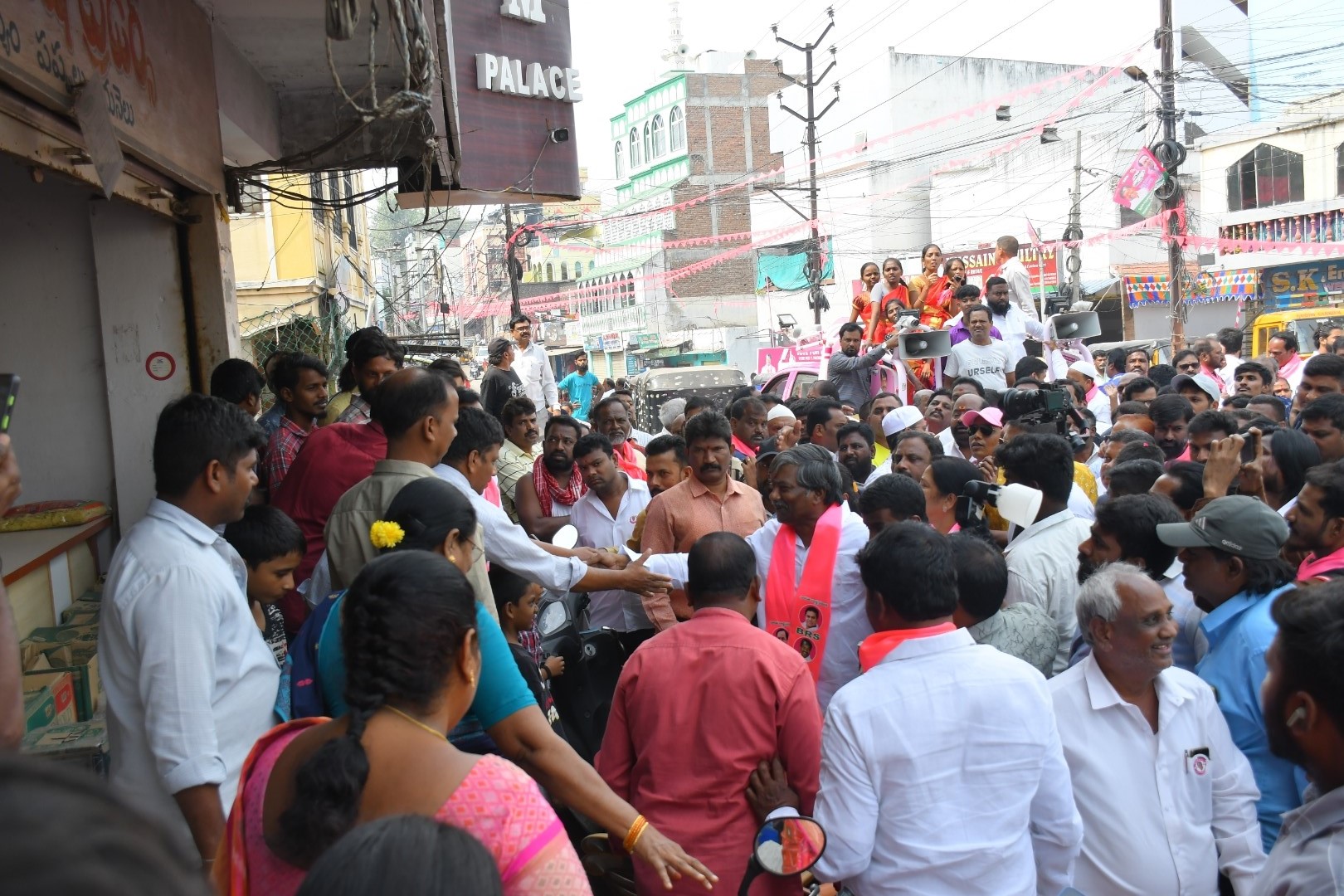 Brs Candidates Campaigning At Telangana