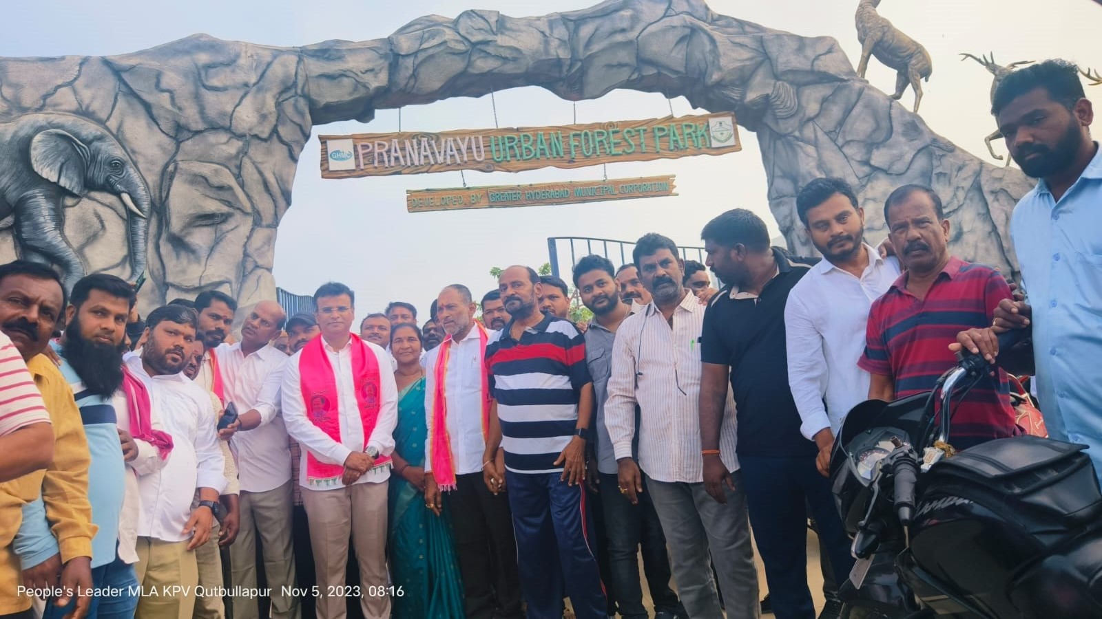 Brs Candidates Campaigning At Telangana