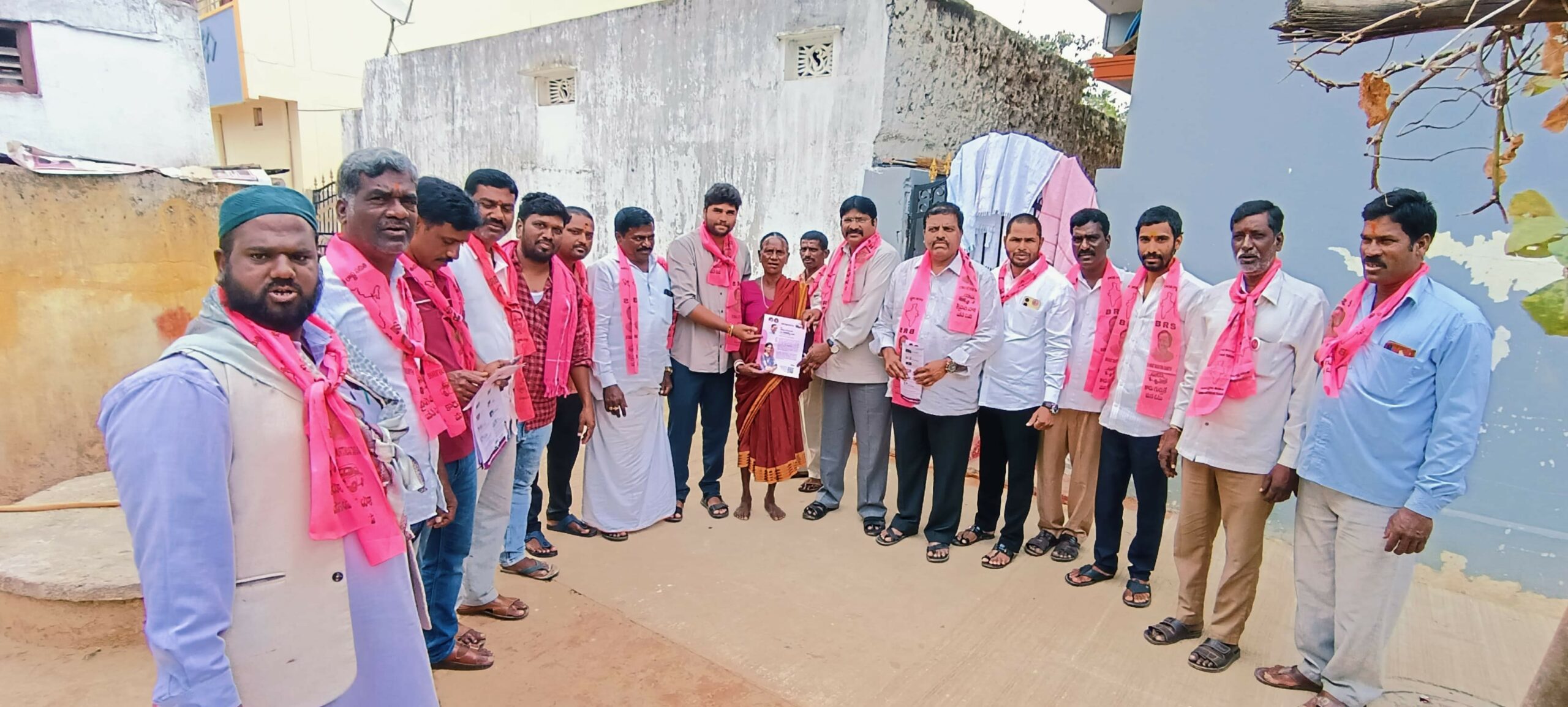 Brs Candidates Campaigning At Telangana
