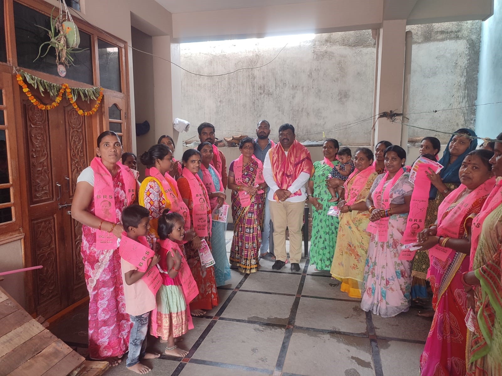 Brs Candidates Campaigning At Telangana