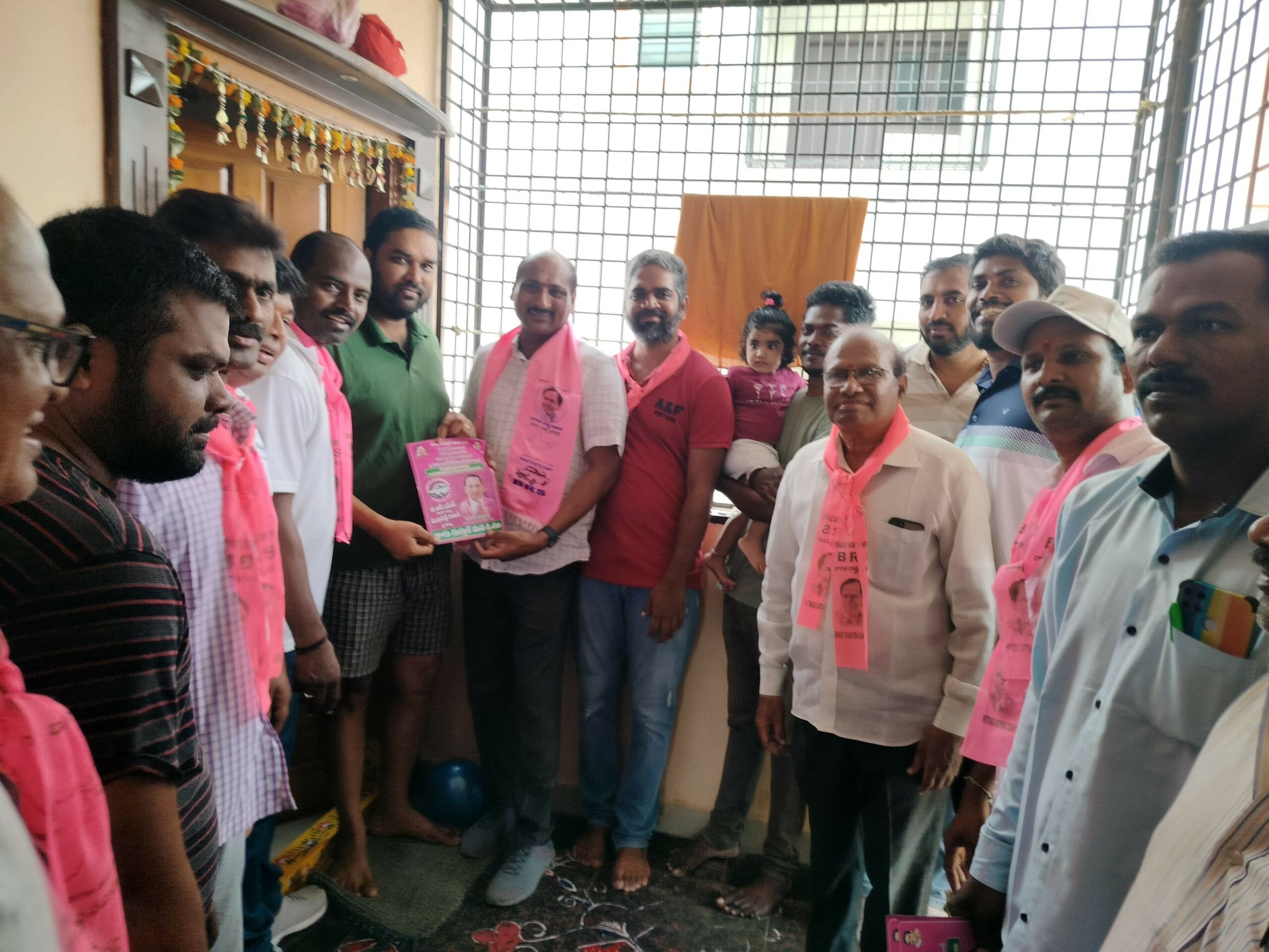Brs Candidates Campaigning At Telangana