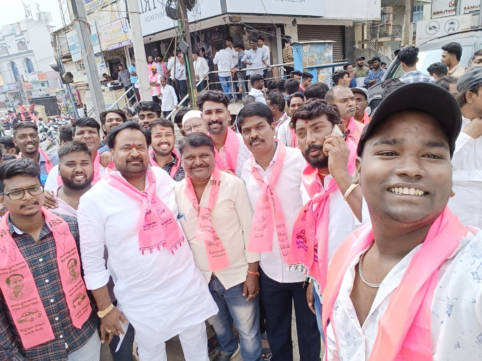 Brs Candidates Campaigning At Telangana