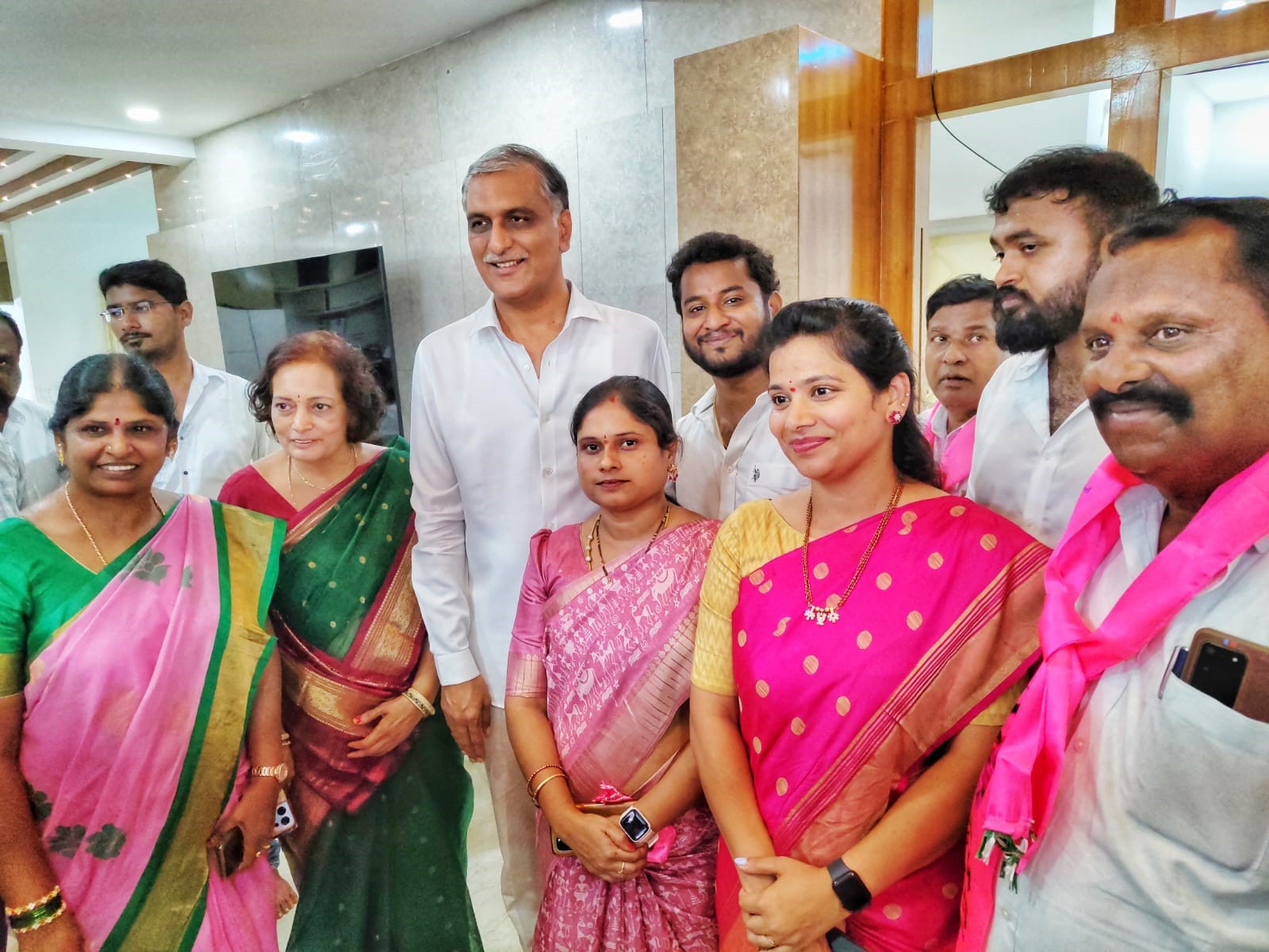 Brs Candidates Campaigning At Telangana